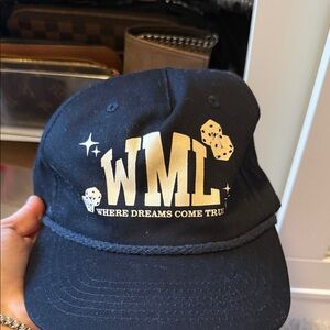 Free People Navy Blue Cap